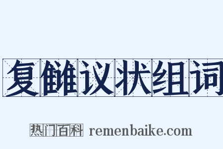 复雠议状组词是什么意思的图片